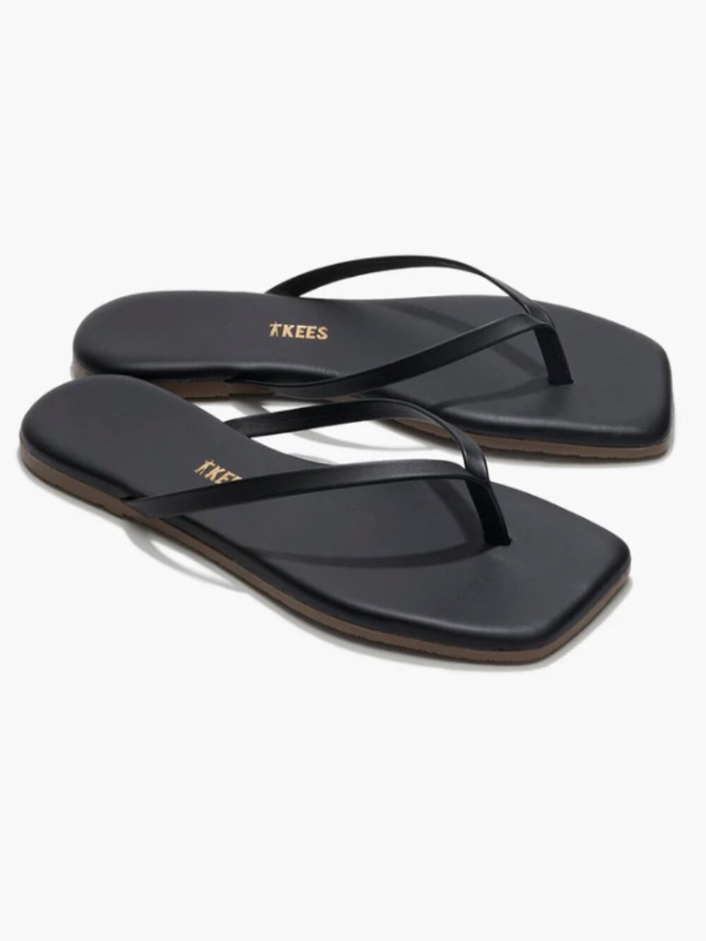 (TKEES) Square Toe Lily in Sable / Black Size 8 - Picture 4 of 8